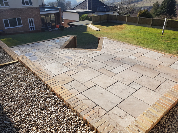 Image of Raised Patio Completed By DB Works