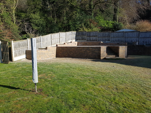 Image of Raised Patio Completed By DB Works